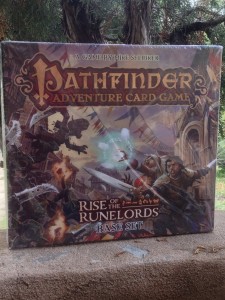 Pathfinder Adventure Card Game -Rise of the Runelords Base Set front cover.